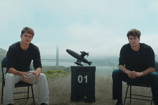 IMPACT founders with an interceptor during the launch film